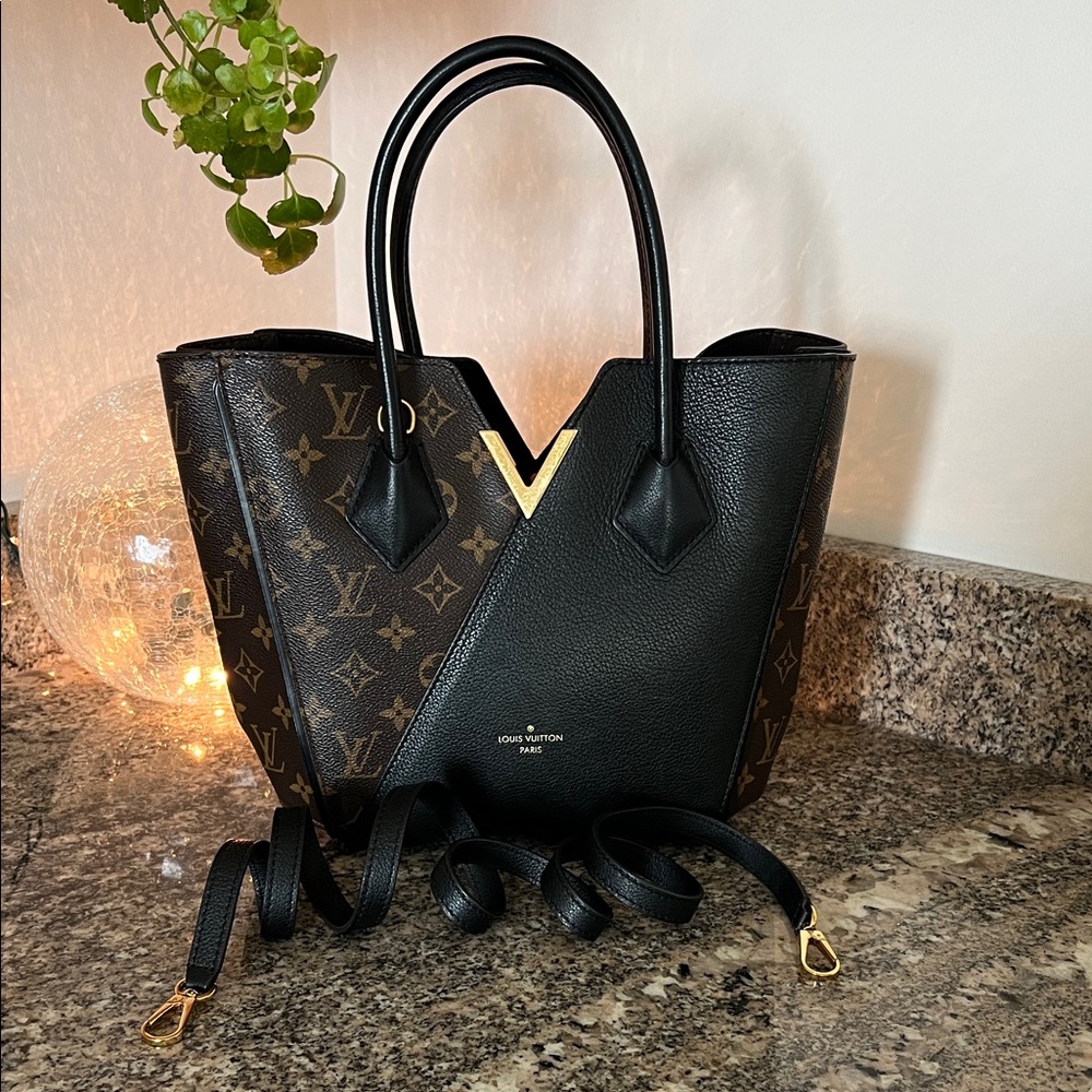 Louis Vuitton Calfskin Monogram Kimono Tote Bag - Picture 1 of 16